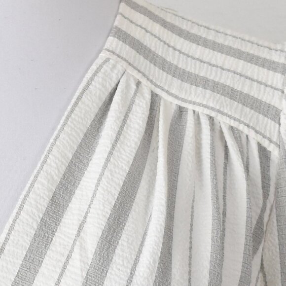 Calvin Klein Striped Wrap Style Dress - 8 - Picture 3 of 9